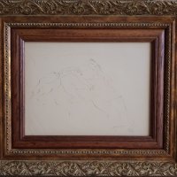 Жул Паскин 1885 - 1930 В бордея Оригинална еротична рисунка, снимка 2 - Картини - 41673984