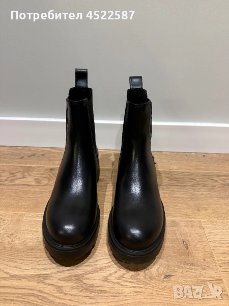 Rylko черни кожени боти Chelsea, снимка 1