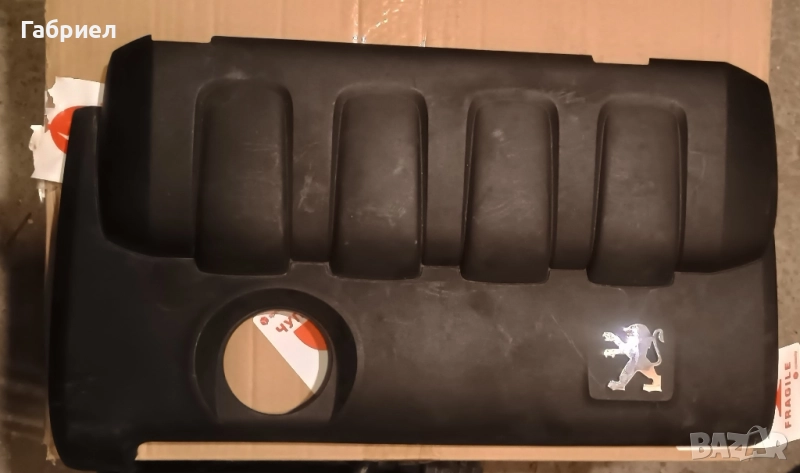 Декоративен капак/кора за двигател - Пежо / Peugeot 206, снимка 1