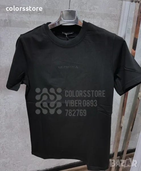 Мъжка Черна тениска  Balenciaga код BR114, снимка 1