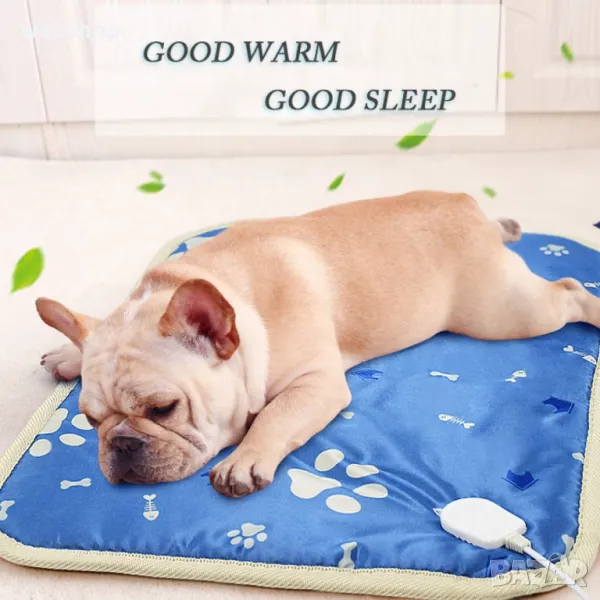 Електрическа постелка за домашен любимец с размери 45х70 см , снимка 1