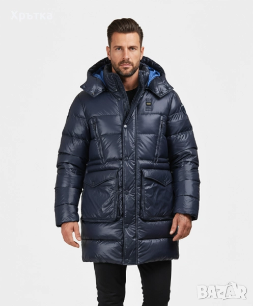 Blauer USA Parka - Оригинално мъжко зимно яке / парка размер M, снимка 1