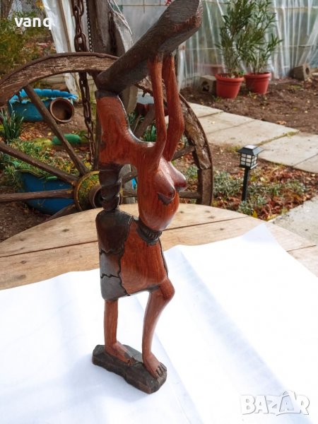 Пластика авторска- дърворезба, снимка 1