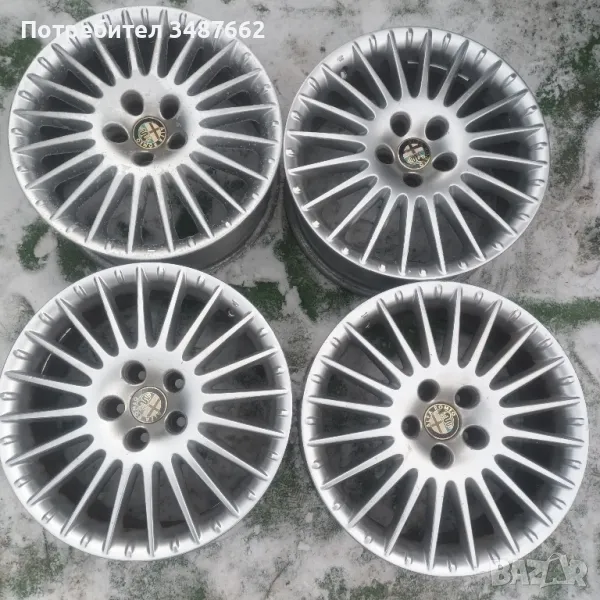 17цола оригинални за Алфа Ромео 7.5J ×17 ет41, снимка 1