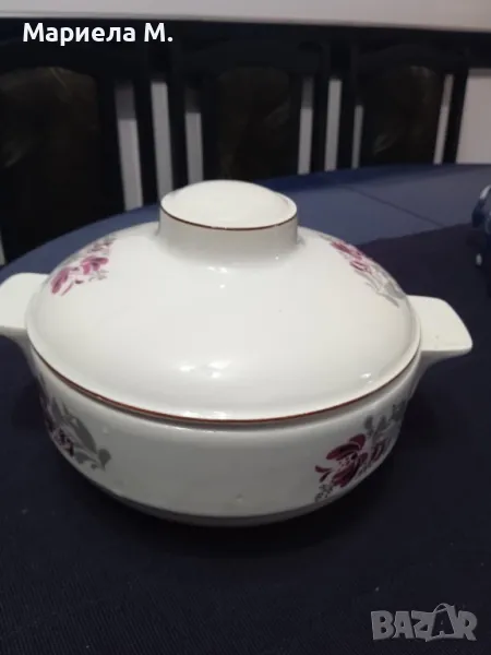 Порцеланов супник, като нов, 9см дълбочина, снимка 1