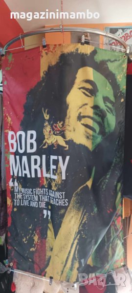 Bob Marley-интериорен транспарант, снимка 1