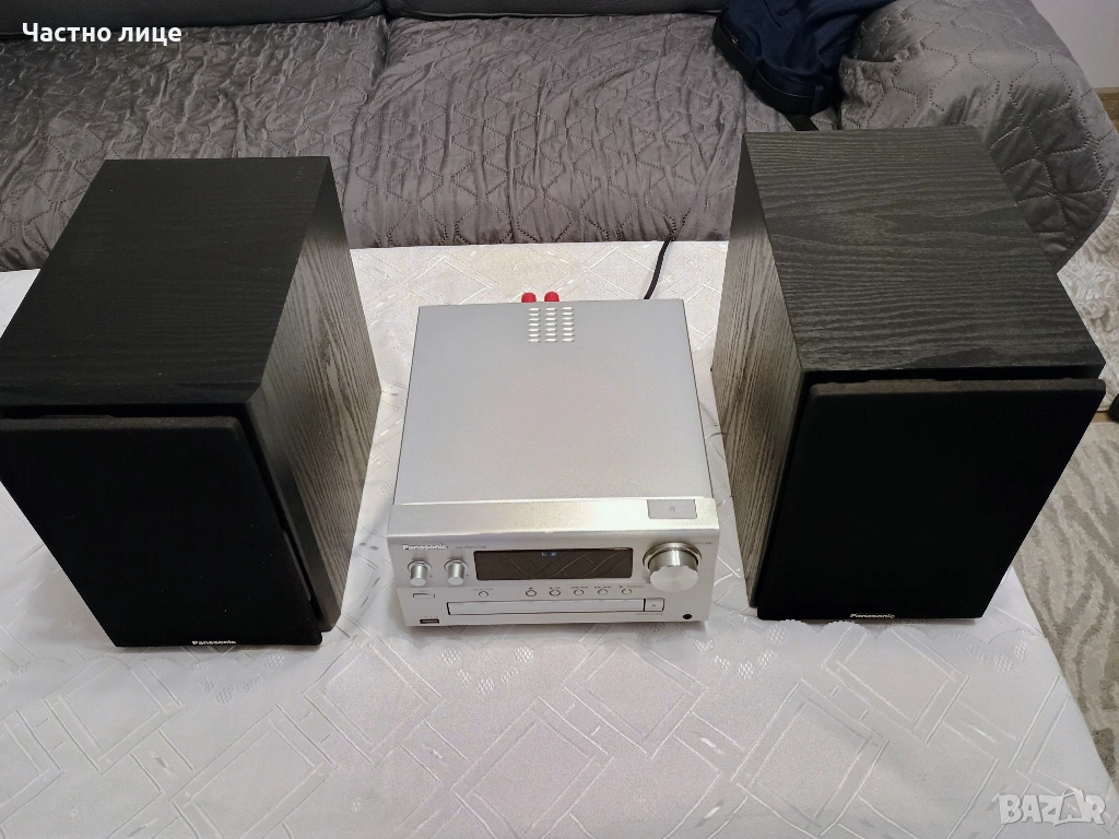 ПРОМОЦИЯ! Запазена, работеща аудио система Panasonic SA-PMX70B. С оригинални колони., снимка 1