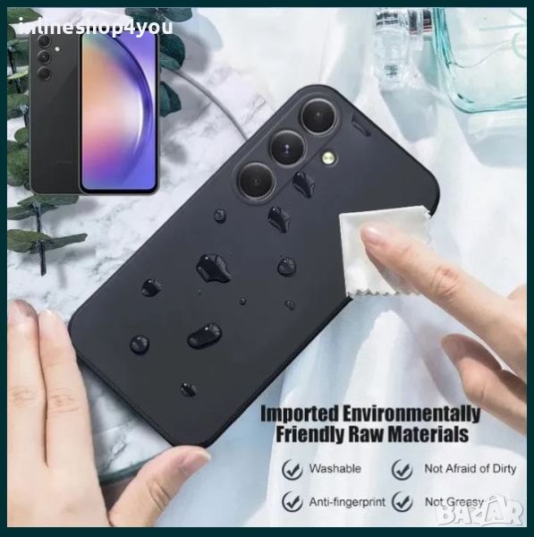 Матов Силиконов Кейс за Samsung Galaxy A14 A54 A34 Супер Защита, снимка 1