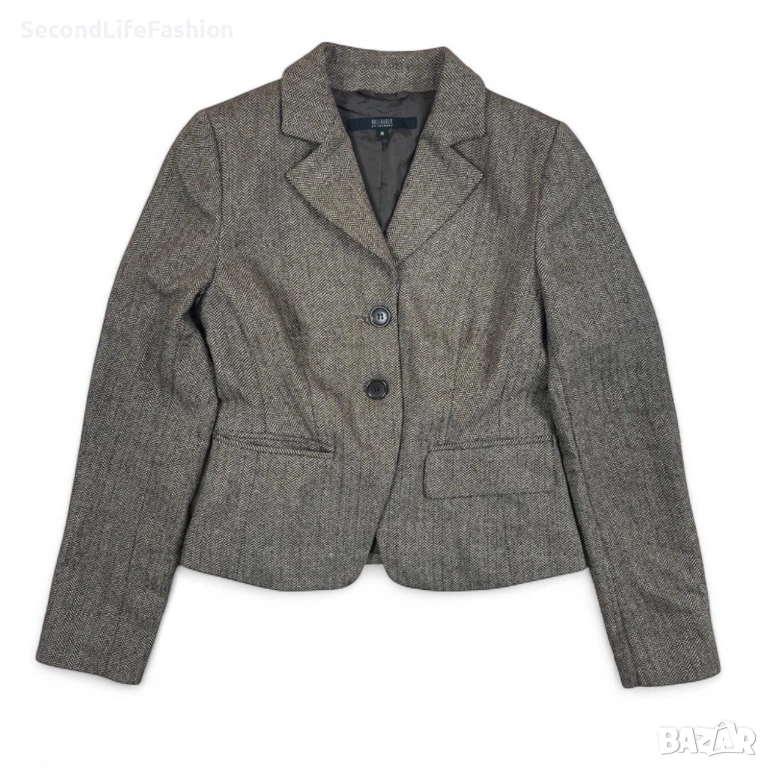 Дамско сако Hallhuber Philosophy, размер 36 S, вълна, полиестер, 2 копчета, снимка 1