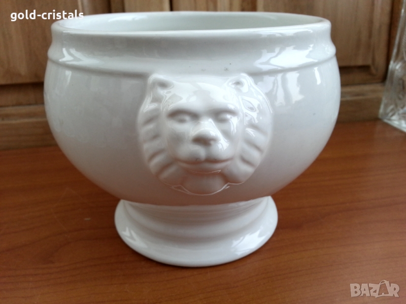 Порцеланова купа фруктиера супник кашпа , снимка 1