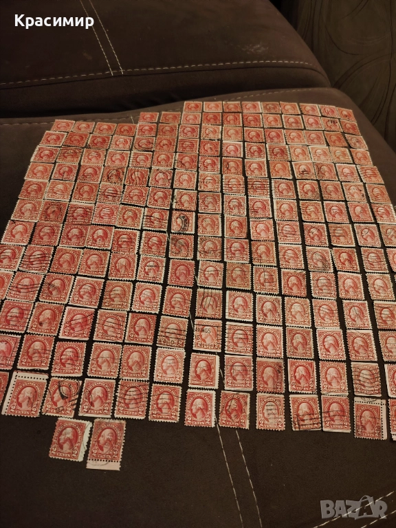 2 Цент Джордж Вашингтон. ПОЩЕНСКИ марки. , снимка 1