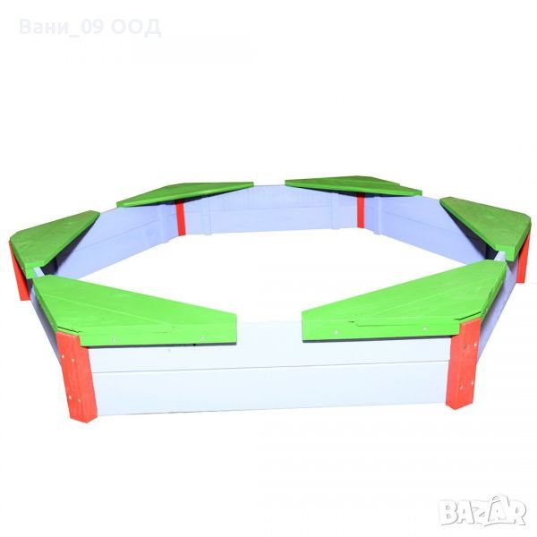 Детски пясъчник със 6 седалки, снимка 1