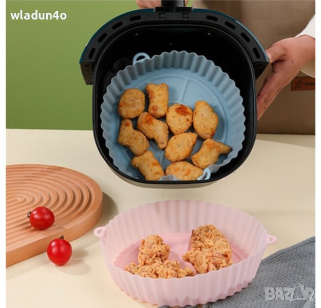 Силиконова форма за печене за Air fryer-10лв, снимка 1