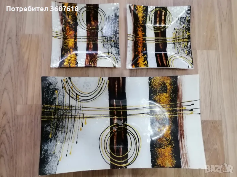 Стъклени плата, снимка 1