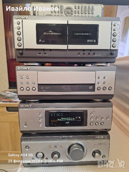 Sony mhc-s7 av 2x100w, снимка 1