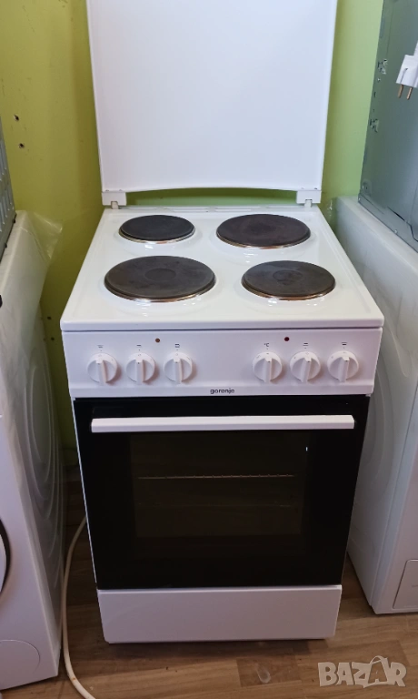 Печка с 4 ел. котлони  GORENJE  - 50 см, снимка 1