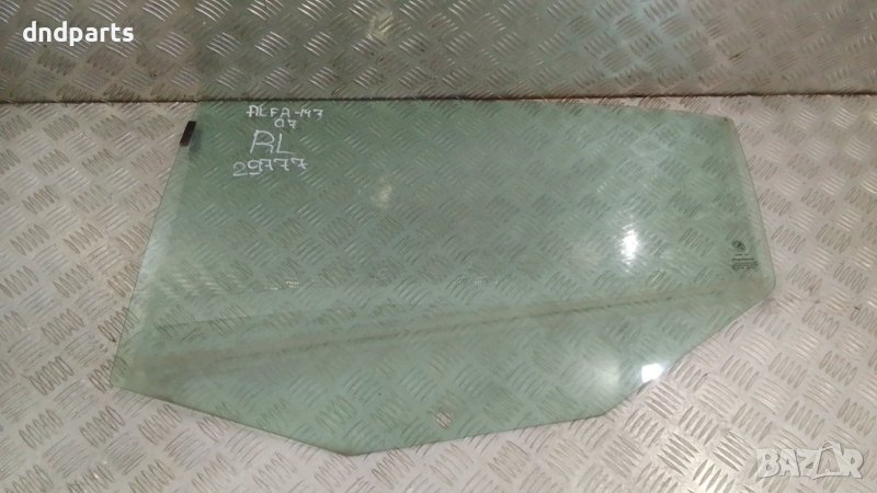 Странично стъкло Alfa Romeo 147 2007г.(задно ляво)	, снимка 1