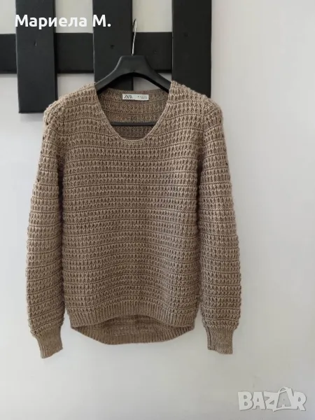 Zara пуловер, S, нов, снимка 1