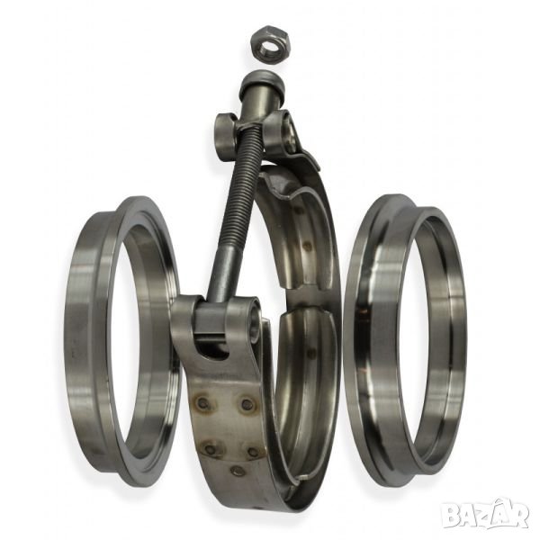 V-BAND скоба с фланци скоби v band турбо генерация гейт, снимка 1