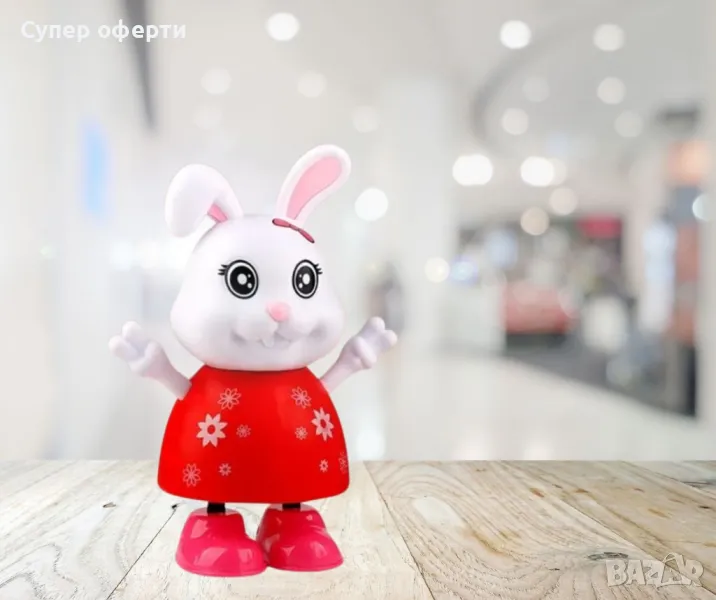 Интерактивна играчка,танцуващото зайче, снимка 1