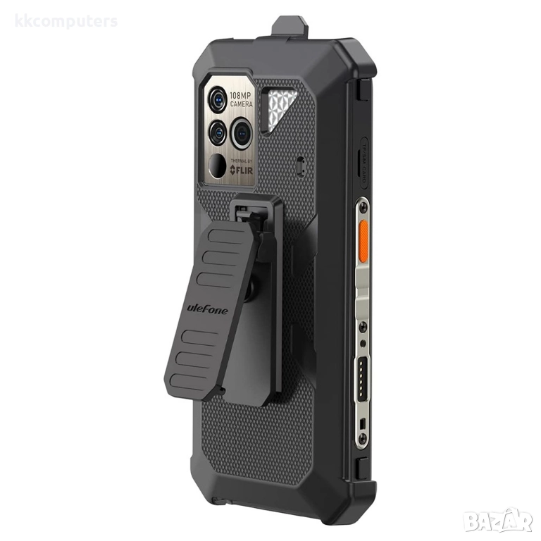 Ulefone Power Armor 18T / 18 / 19 / 19T Back Clip PC+TPU Удароустойчив Калъф и Протектор, снимка 1