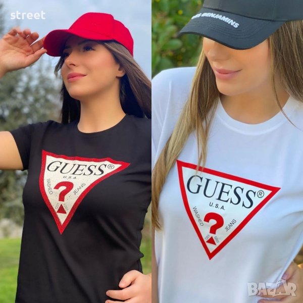 Guess t shirt дамски тениски свободна кройка , снимка 1
