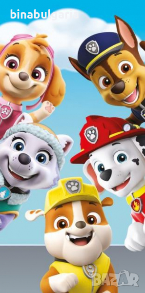 Ново! Детски кърпи за плаж или за къпане модел "Paw Patrol / Пес Патрул" , снимка 1