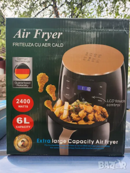 6 литров електрически уред Air Fryer , снимка 1