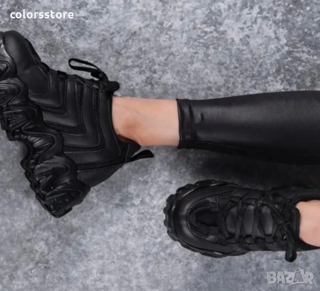 Дамски черни кецове код LT5567, снимка 1