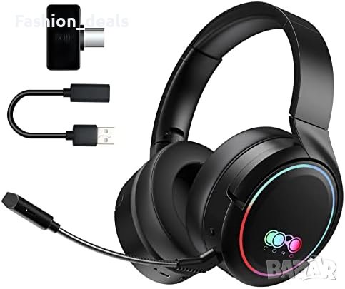 Нови Bluetooth Безжични геймърски слушалки с микрофон , снимка 1