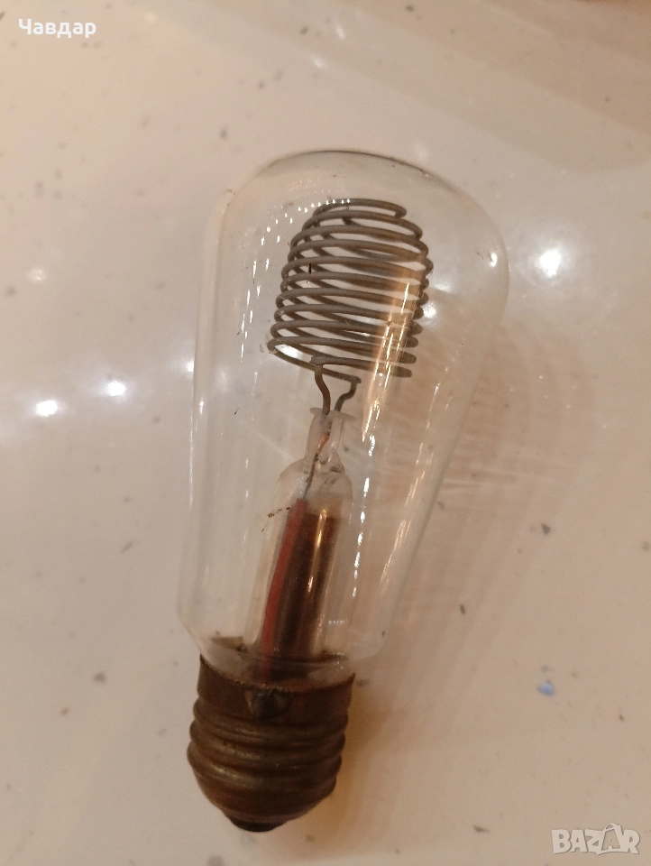 колекционерска електрическа лампа ,крушка, снимка 1