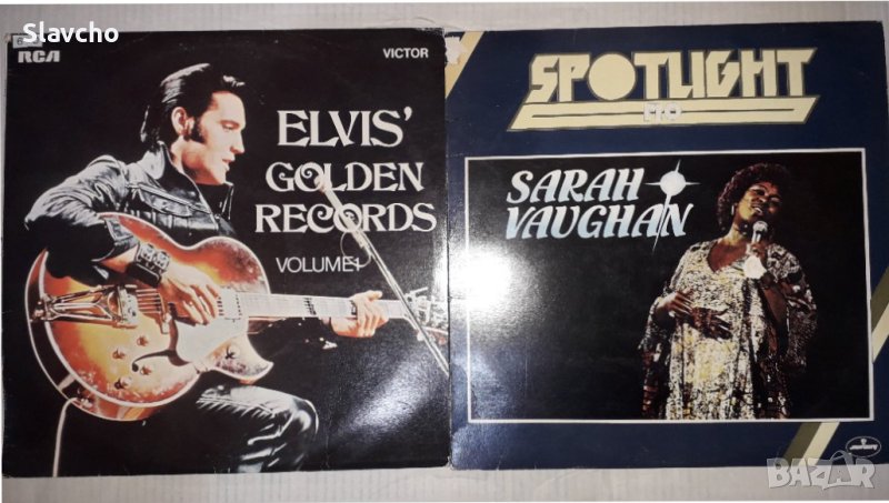 Грамофонни плочи на - Elvis Presley – Elvis' Golden Records Volume 1/Spotlight On Sarah Vaughan 1978, снимка 1