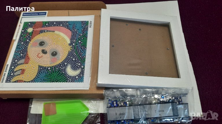 Комплект за изработка на диамантен гоблен+рамка, снимка 1