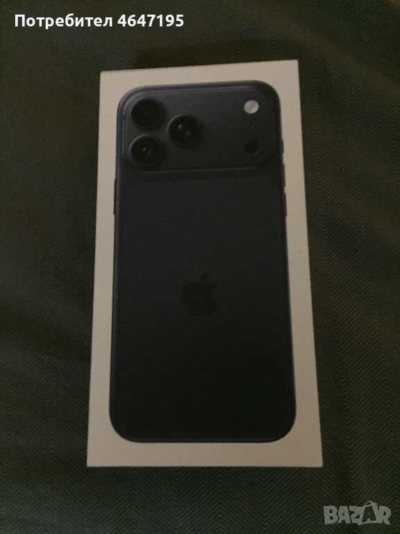 iPhone 17 Pro Max / 256 GB / Deep blue (чисто нов, неразопакован), снимка 1