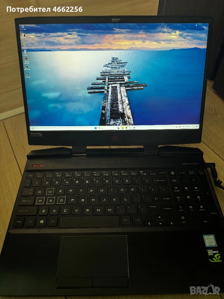Hp Omen геймърски лаптоп, снимка 1