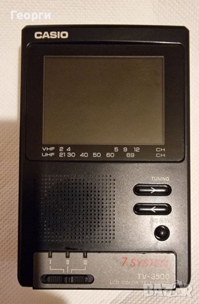 Мини телевизор CASIO 1985 година, снимка 1