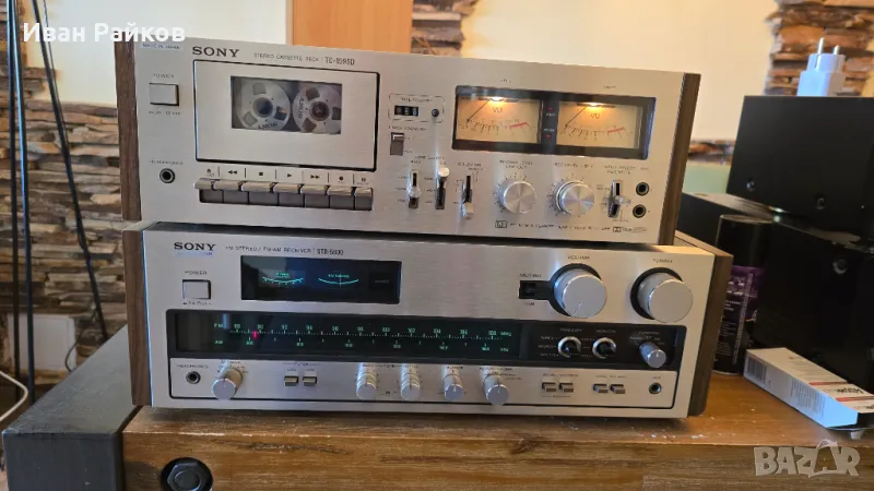 Продавам Винтич комплект,дек и ресийвър SONY TC-199SD /SONY STR-5800, снимка 1