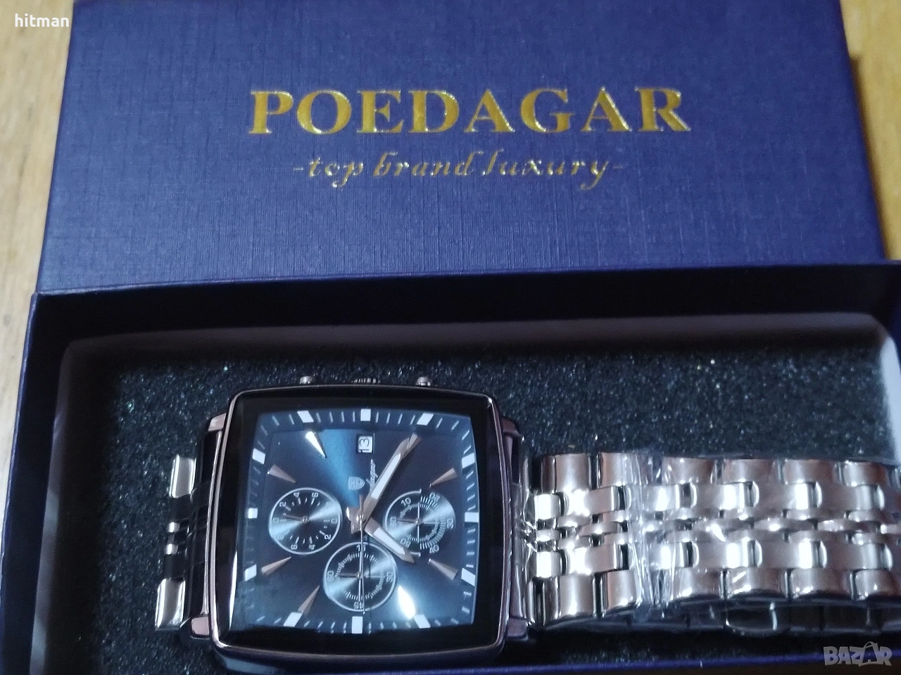 часовник Poedagar Chronograph 30 лв, снимка 1