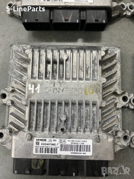 Компютър двигател ECU SIEMENS SID 803 Peugeot 307 407 Пежо 307 407 2.0HDI 2.0ХДИ 136к.с #41, снимка 1