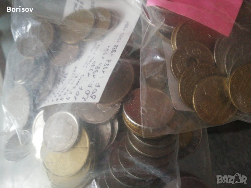 Белгийски, испански, италиански монети , снимка 1