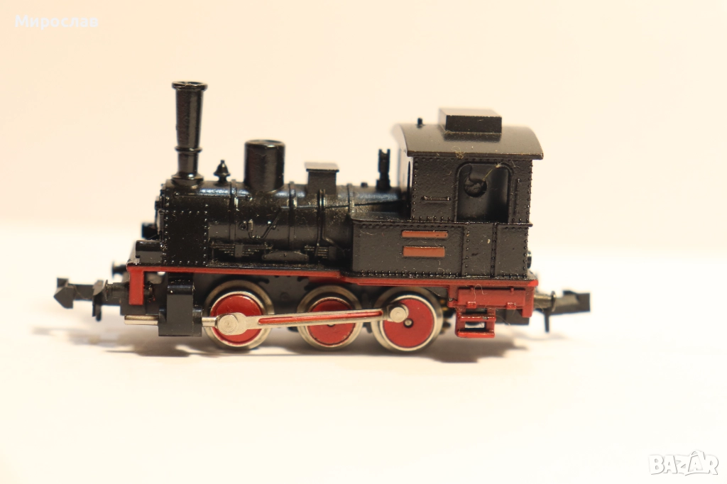 TRIX ''N'' 1/160 ЛОКОМОТИВ ВАГОН ВЛАК ВЛАКЧЕ ЖП, снимка 1