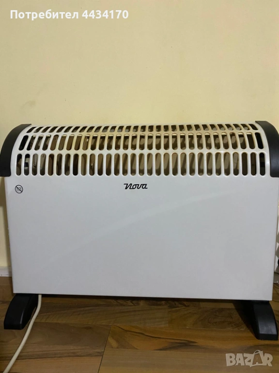 Спешно! Електрическа отоплителна печка Nova – Свободностояща – Отлично работеща, снимка 1
