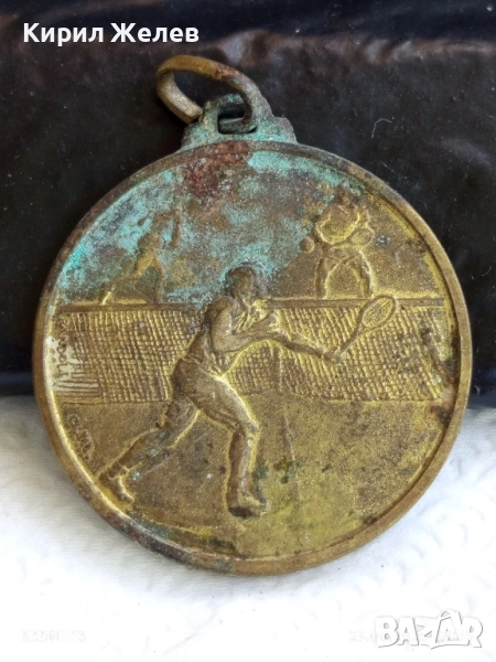 Рядък медал тема ТЕНИС НА КОРТ TC MANIAGO 86г. за КОЛЕКЦИОНЕРИ 25401, снимка 1