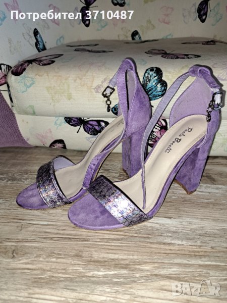 Сандали на ток, снимка 1