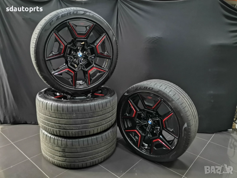 Като нови 22” Джанти BMW Style 922 M Red Label Гуми БМВ XM G09, снимка 1