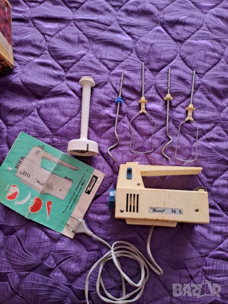 Стар руски миксер с приставки Komet, снимка 1