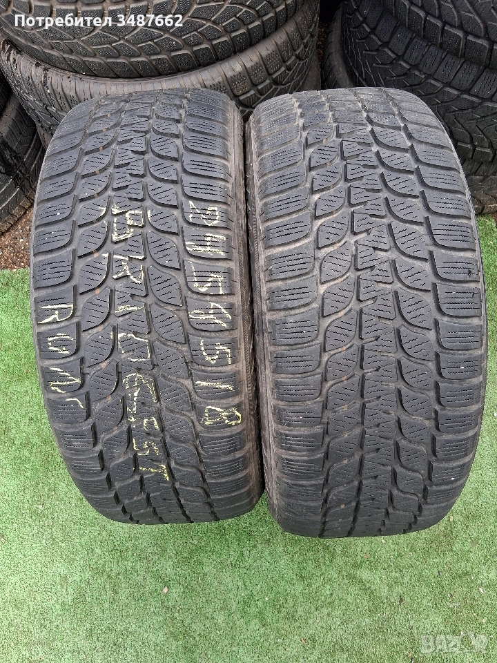245 45 18 BRIDGESTONE 2бр зимни RUN FLAT , снимка 1