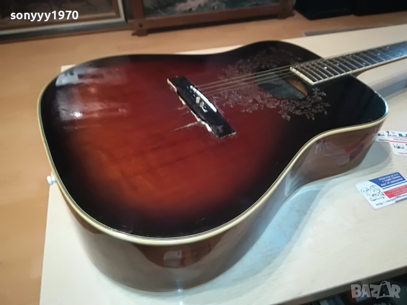 hopf-колекционерска китара с дърворезба внос germany 0406231030, снимка 1