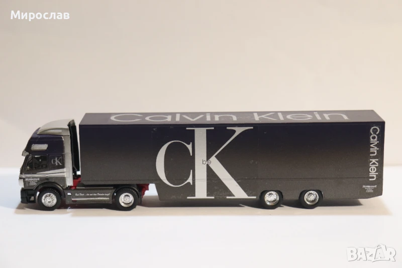 HERPA 1:87 H0 MERCEDES ТИР КАМИОН ИГРАЧКА КОЛИЧКА МОДЕЛ, снимка 1