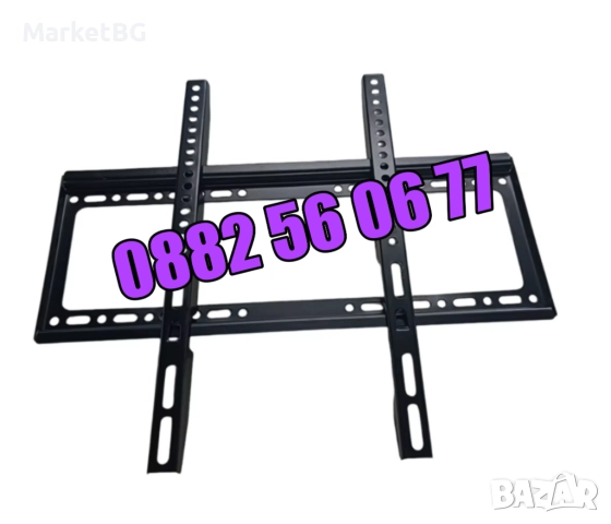Универсална стойка за телевизор 26-63" инча, неподвижна стойка до 50 кг, снимка 4 - Стойки, 3D очила, аксесоари - 52502799